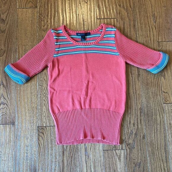 Marc by Marc Jacobs Y2K crewneck red sweater blouse small - Picture 9 of 9